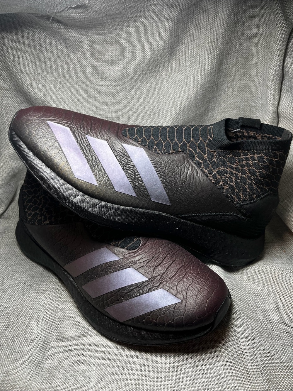 adidas Men's Predator 20.1 Boost black Athletic Trainers